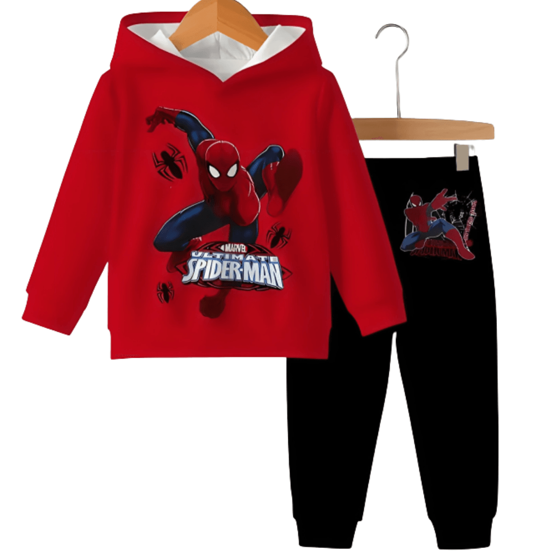 Spider Man Hoodie Tracksuit - Kin Trends