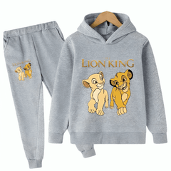 Cute Lion King Hoodie Tracksuit - Kin Trends