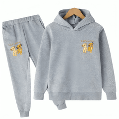 Cute Lion King Hoodie Tracksuit D2 - Kin Trends