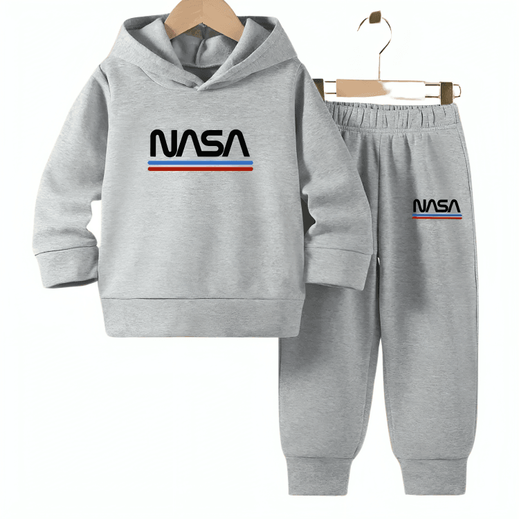 NASA Fleece Hoodie Tracksuit - Kin Trends