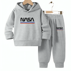 NASA Fleece Hoodie Tracksuit - Kin Trends