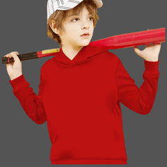 Plain Solid Color Warm Fleece Hoodie - Kin Trends