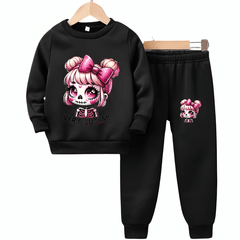 Very Cutesy Fleece Tracksuit - Kin Trends