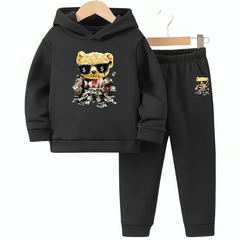 Rich Bear Hoodie Tracksuit - Kin Trends