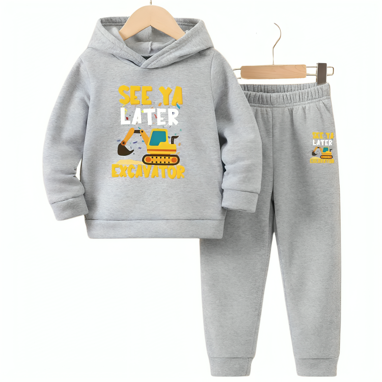 See Ya Later Hoodie Tracksuit - Kin Trends