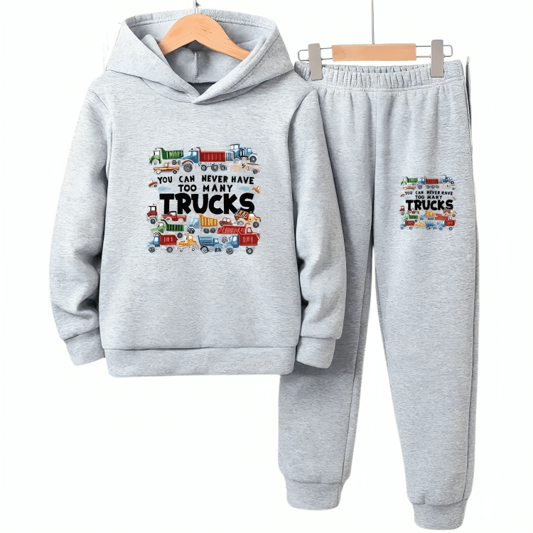 Trucks Fleece Hoodie Tracksuit - Kin Trends