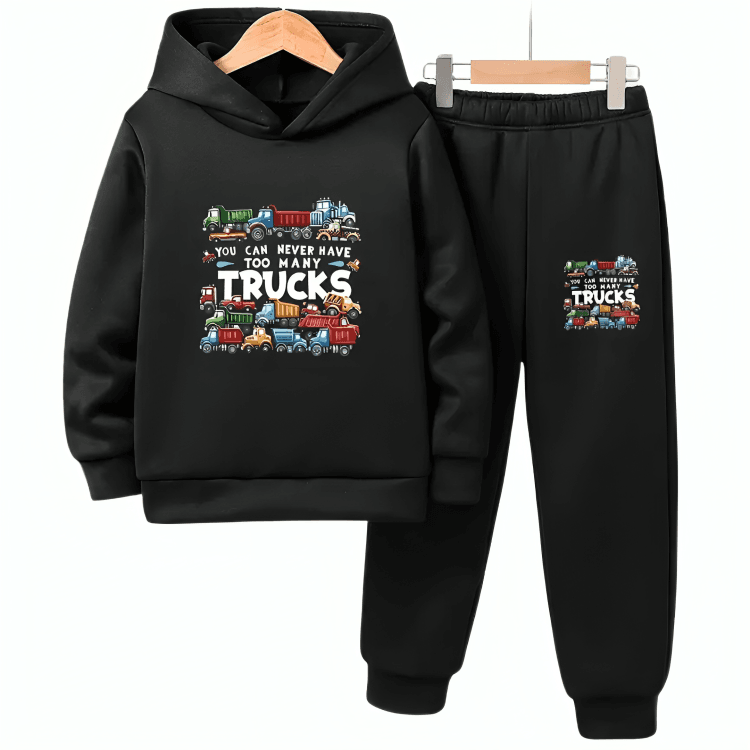 Trucks Fleece Hoodie Tracksuit - Kin Trends
