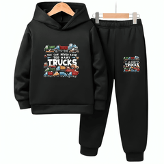 Trucks Fleece Hoodie Tracksuit - Kin Trends