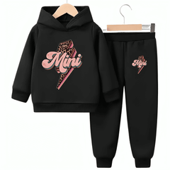 Mini Fleece Hoodie Tracksuit - Kin Trends