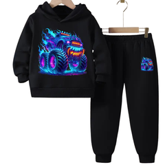 Big Monster Truck Hoodie Tracksuit