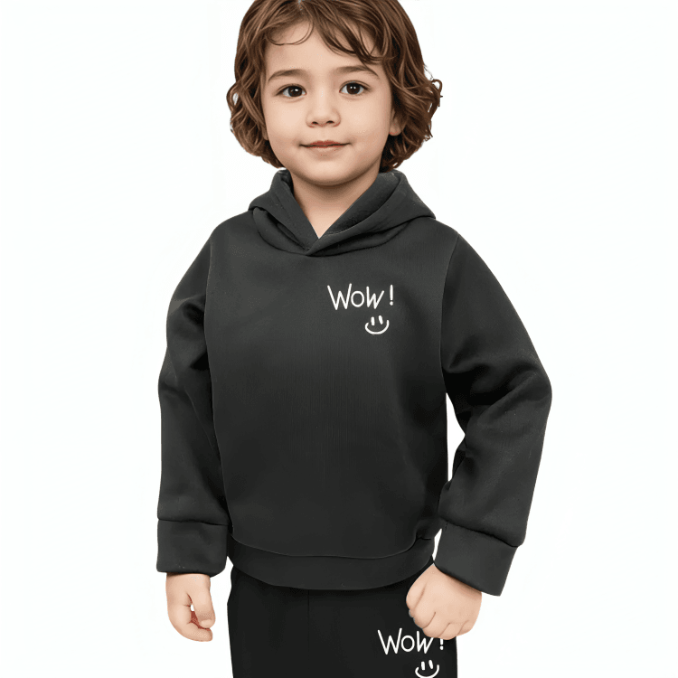 WOW Fleece Hoodie Tracksuit - Kin Trends