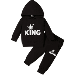 King Fleece Hoodie Tracksuit - Kin Trends