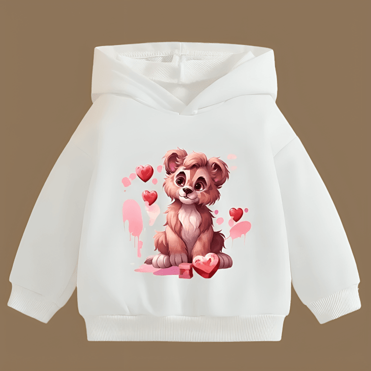 Cutie Fleece Hoodie - Kin Trends