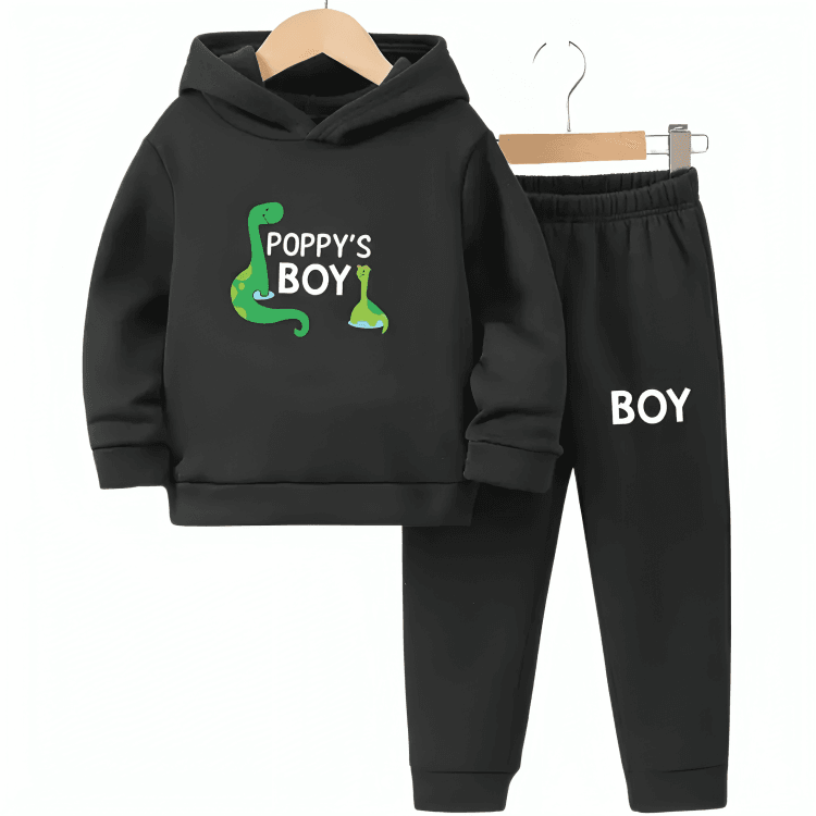 Poppy's Boy Hoodie Tracksuit - Kin Trends