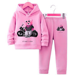 Street Rider Fleece Hoodie Tracksuit - Kin Trends