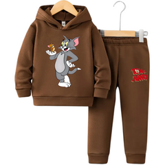 Tom & Jerry D3 Hoodie Tracksuit (Premium)