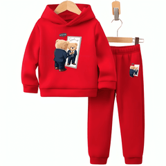 Significant Boss Fleece Hoodie Tracksuit - Kin Trends