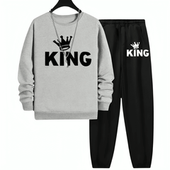 New King Fleece Tracksuit - Kin Trends