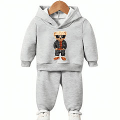 Cool Boss Fleece Hoodie Tracksuit - Kin Trends