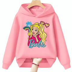 Barbie Fleece Hoodie D2 - Kin Trends