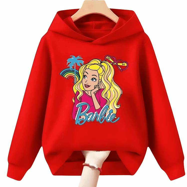 Barbie Fleece Hoodie D2 - Kin Trends