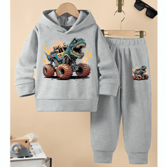Monster Dino Hoodie Tracksuit - Kin Trends