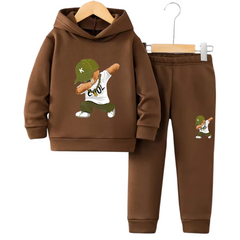 Best Selling Cool Bear Fleece Hoodie Tracksuit