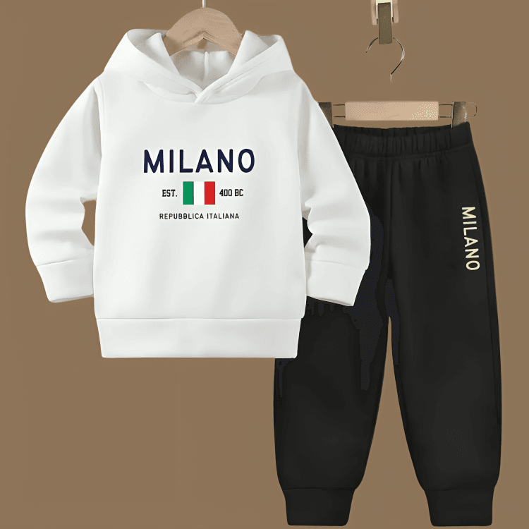Mileno Fleece Hoodie Tracksuit - Kin Trends