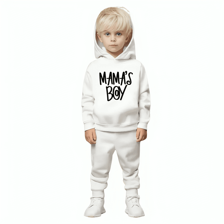 Mama's Boy Fleece Hoodie Tracksuit - Kin Trends