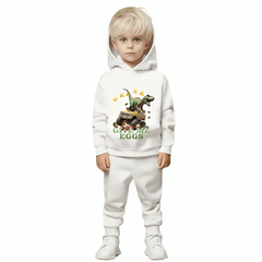 Give Me Eggs Dino Hoodie Tracksuit - Kin Trends