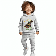 Give Me Eggs Dino Hoodie Tracksuit - Kin Trends