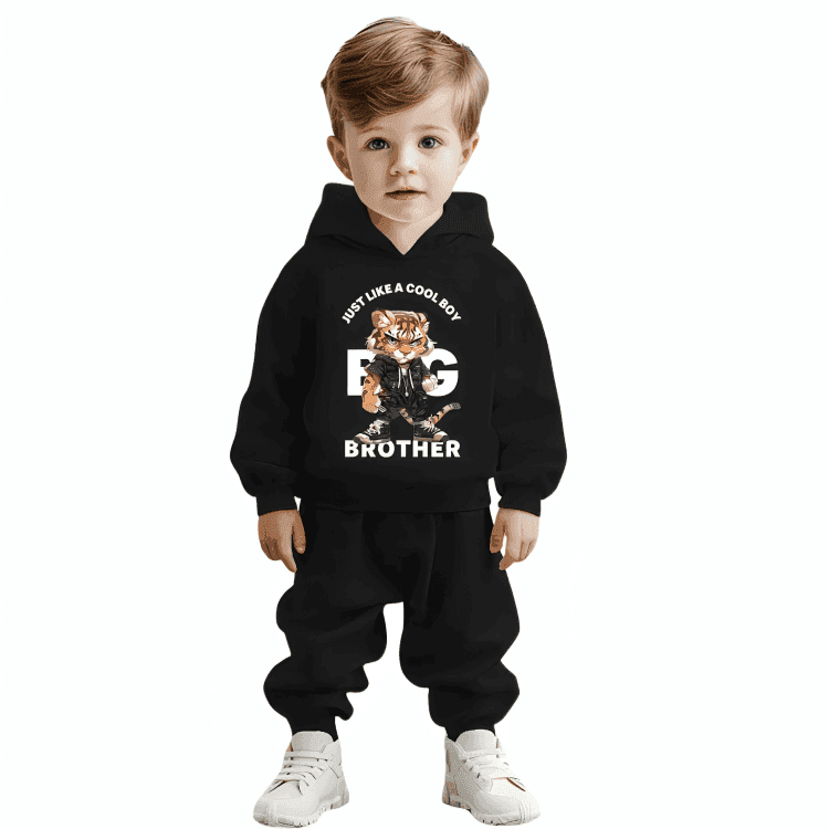 Big Brother Cool boy Hoodie Tracksuit - Kin Trends