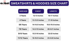 Pack Of 3 Plain Solid Color Winter sweatshirt and hoodie for boys and girls - Kin Trends