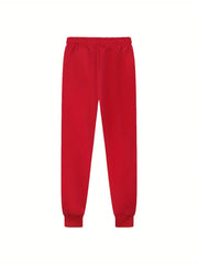 Red Fleece Trouser Winter trousers for boys and girls