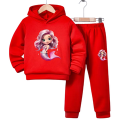 Water Fairy Fleece Hoodie Tracksuit