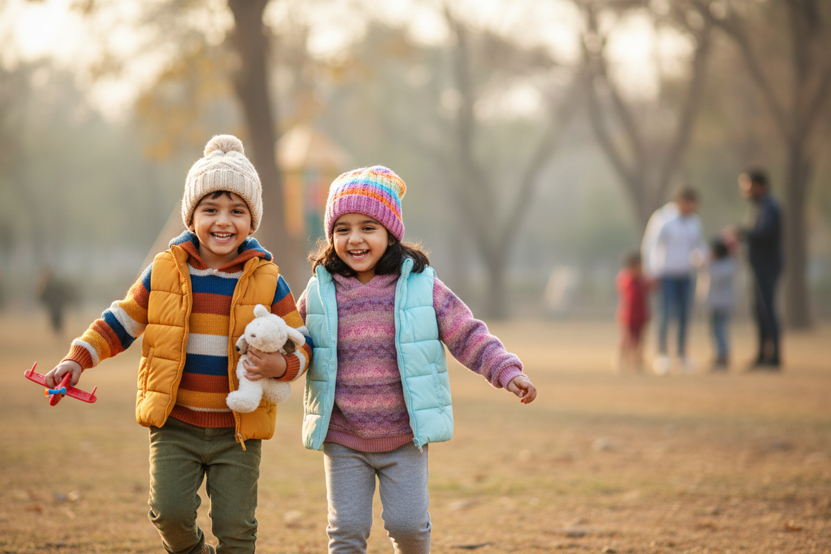 How to Layer Kids for Cold Weather in Pakistan