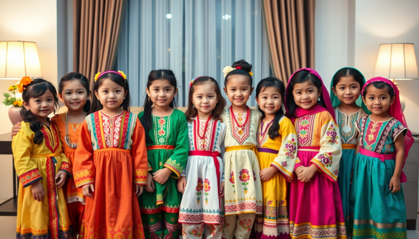 Dressing Up Your Little Ones in Ethnic Elegance: A Guide to Styling Kids for Special Occasions