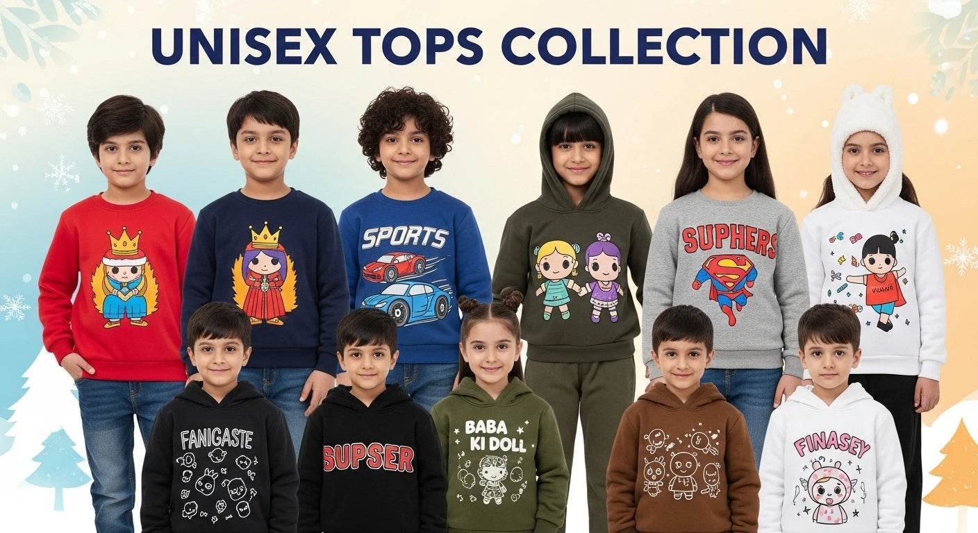 Unisex Tops (Sweatshirts And Hoodies) - Kin Trends