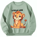 Little Lion Fleece Sweatshirt - Kin Trends