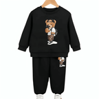 Famous Bear Hoodie Tracksuit - Kin Trends
