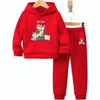 MEOW Hoodie Tracksuit - Kin Trends