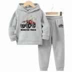 New Monster Truck Hoodie Tracksuit - Kin Trends
