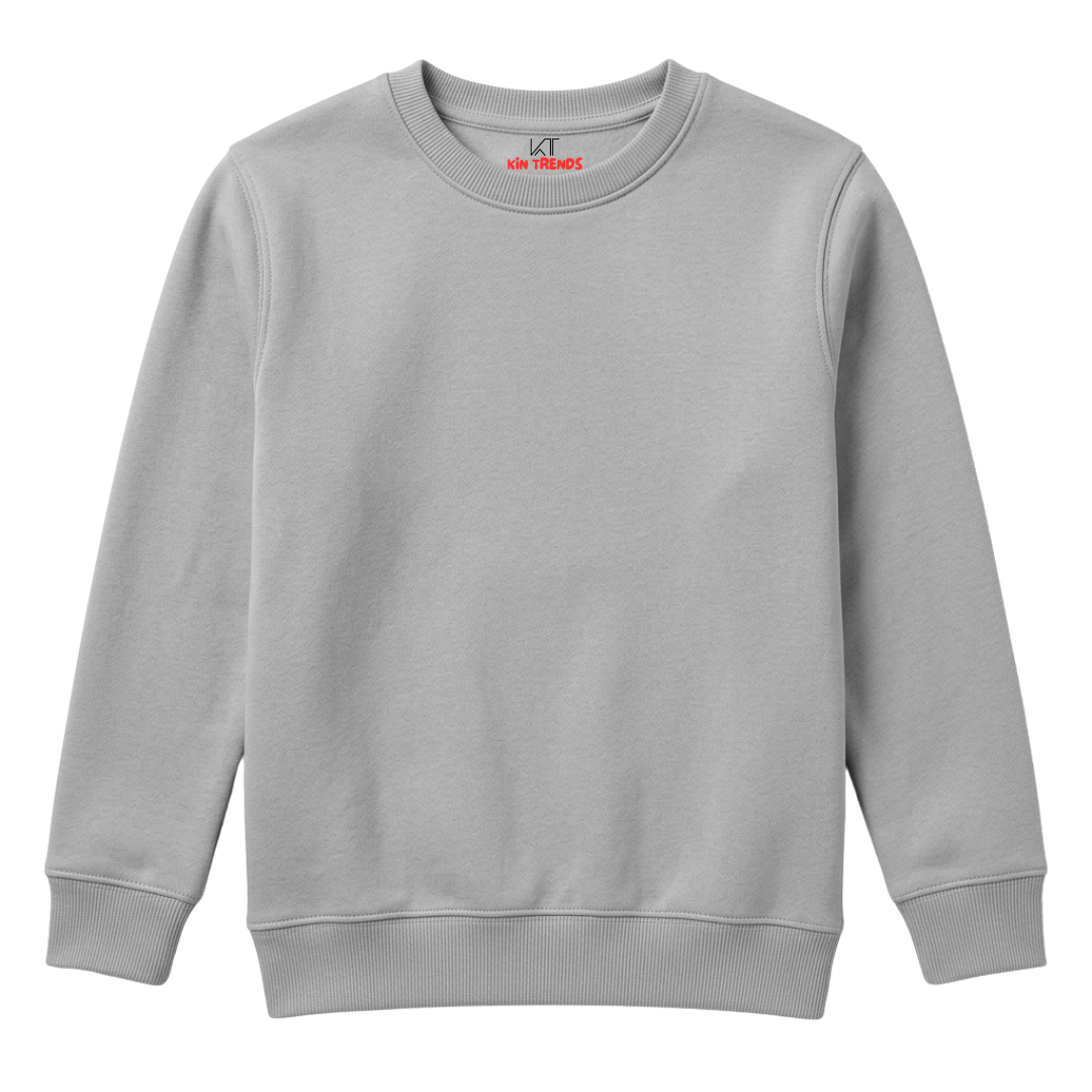 Plain 310GSM Cotton Fleece Sweatshirt