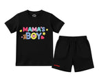 Premium Mama's Boy Shorts Set (Not Embroidered) - Kin Trends