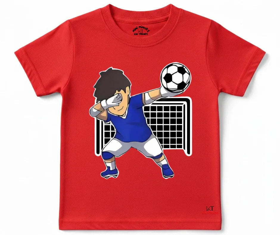 Goalkeeper Tee | Kids T shirt | Mini Minors Kin Trends | Kintrends