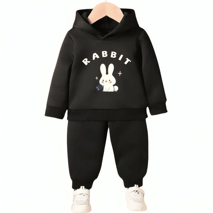 Rabbit Hoodie Tracksuit - Kin Trends