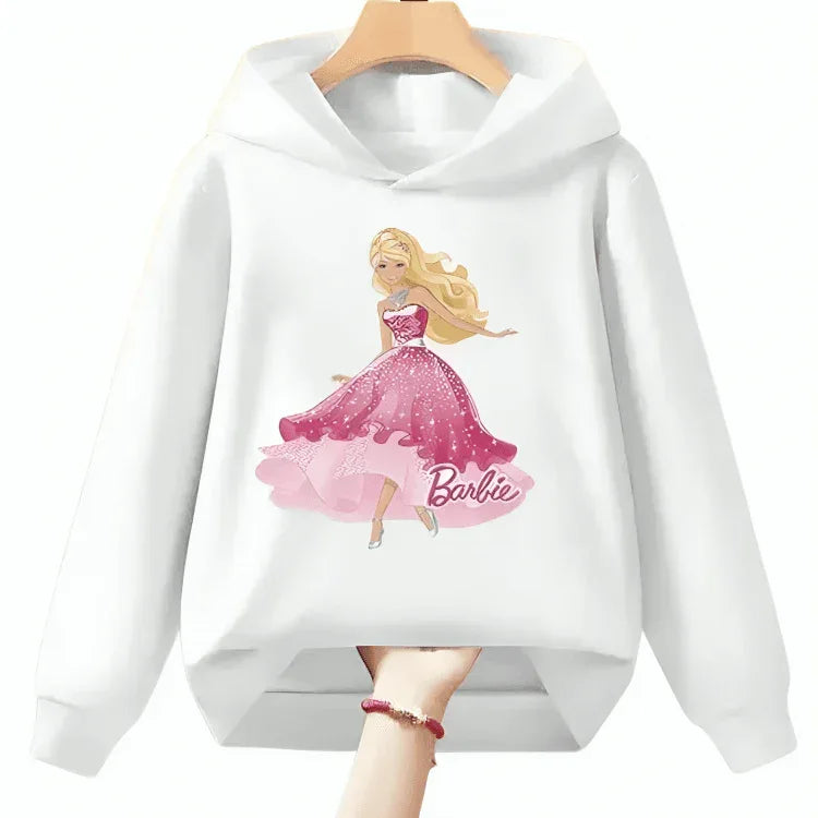 Barbie Doll Hoodie Warm Fleece Hoodie - Kin Trends