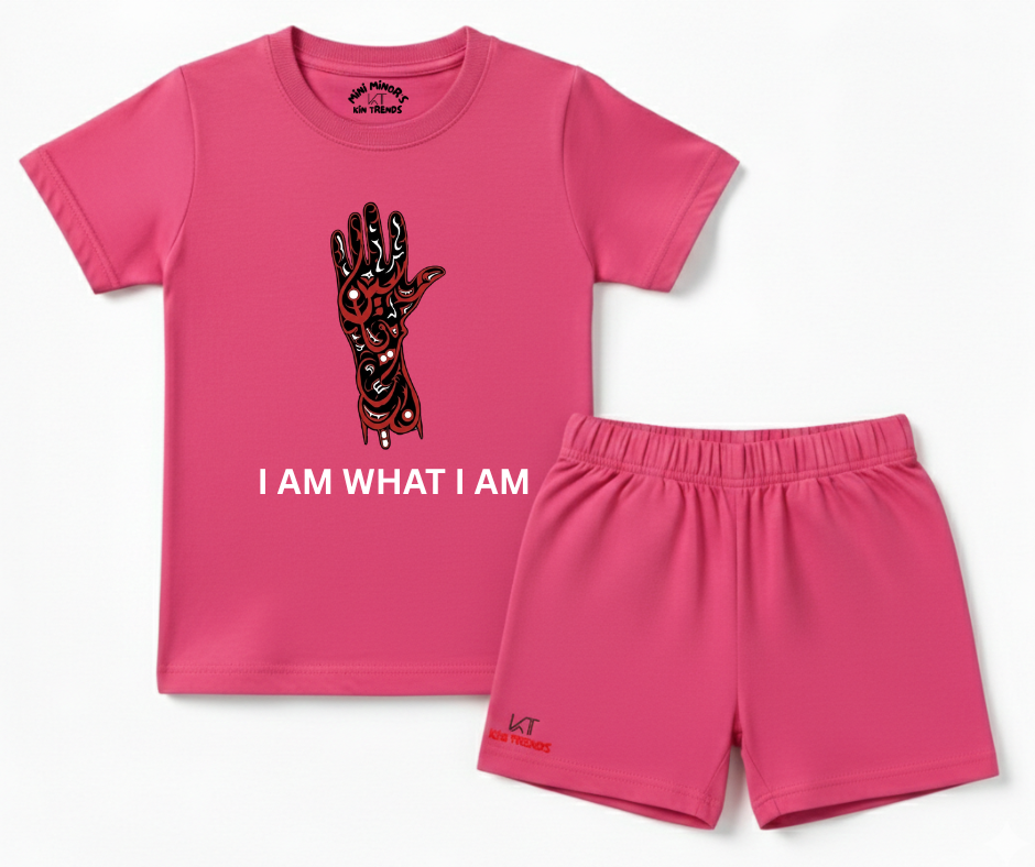 I Am What I Am Shorts Set