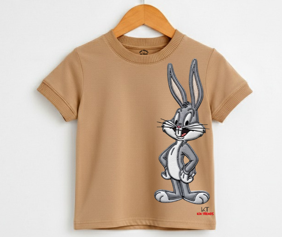 Bugs Bunny Half Sleeve Tee | Mini Minors Kintrends