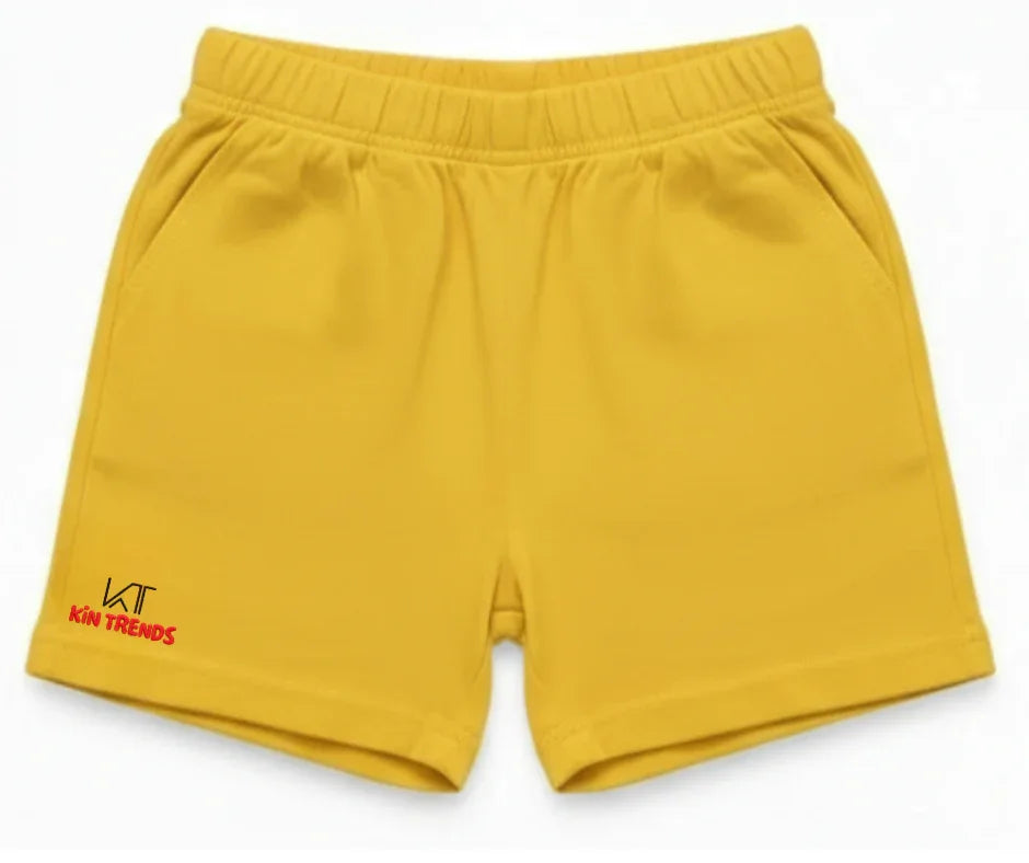 11 colors Kids cotton shorts for boys and girls | Mini Minors Kintrends